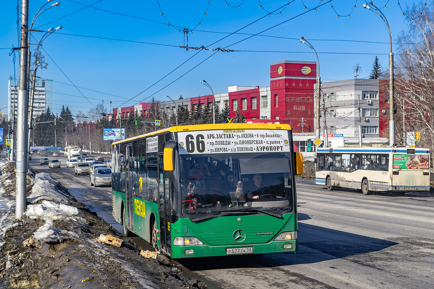 Пензенская вобласць, Mercedes-Benz O530 Citaro № Р 577 ТК 58