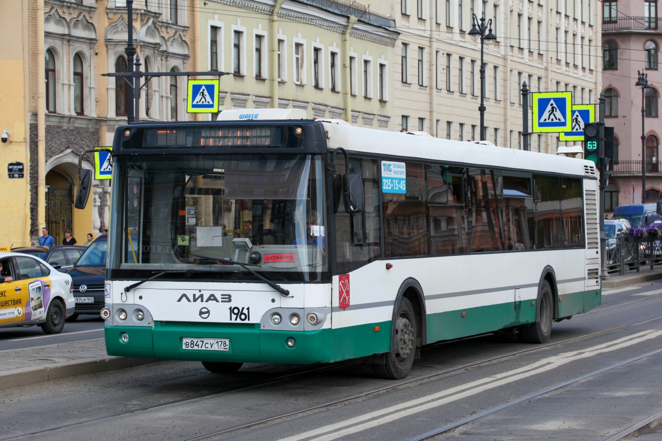 Санкт-Петербург, ЛиАЗ-5292.60 № 1961