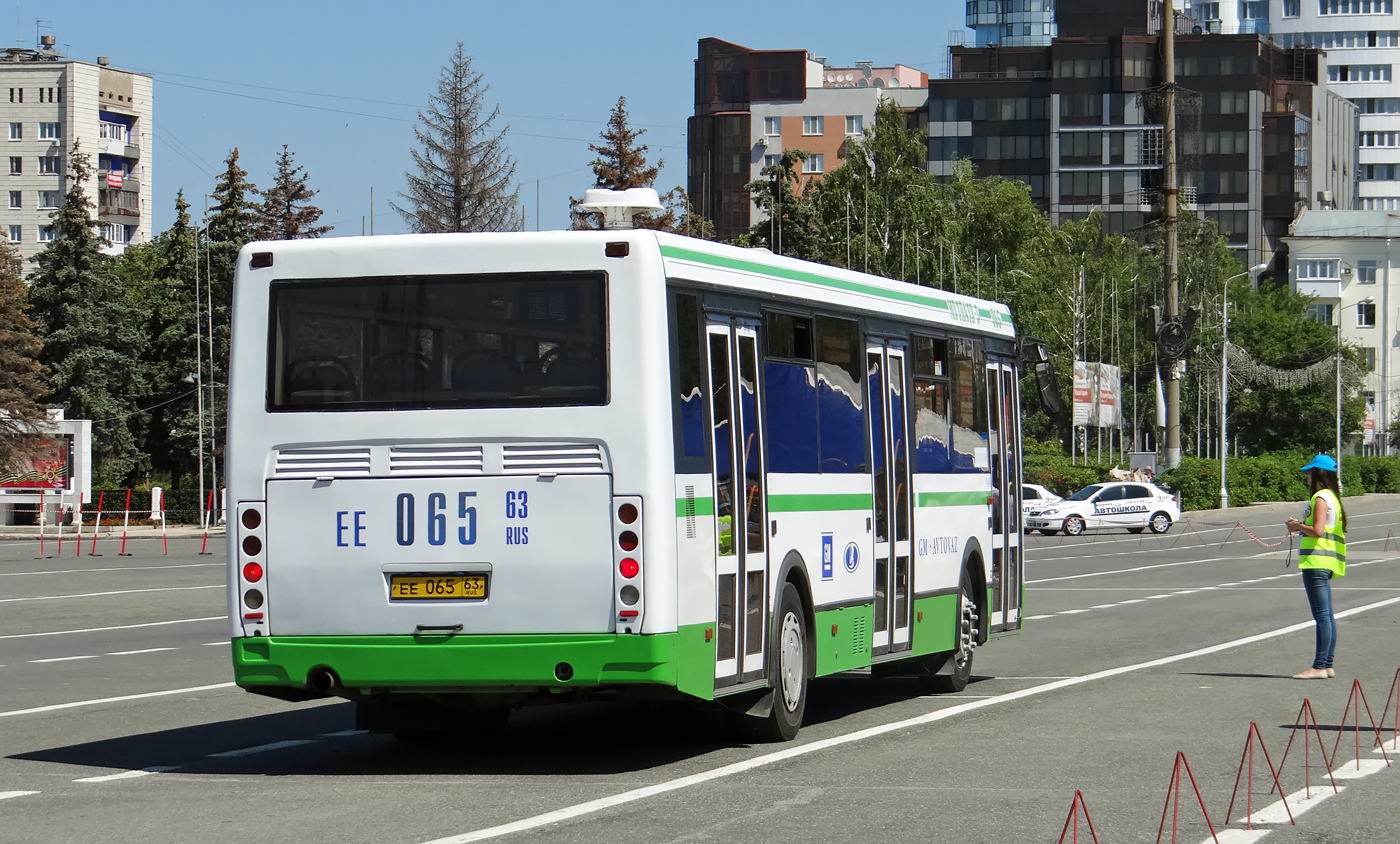 Samara region, LiAZ-5256.53 Nr. ЕЕ 065 63; Samara region — XIV regional competition of professional skills of bus drivers (2015)