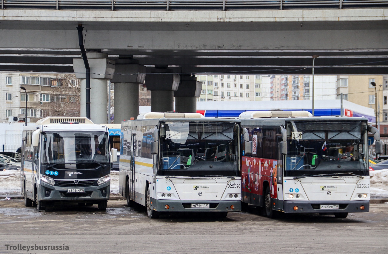 Московская область, ПАЗ-320415-04 "Vector Next" № Е 341 РА 790; Московская область, ЛиАЗ-5250 № 025596