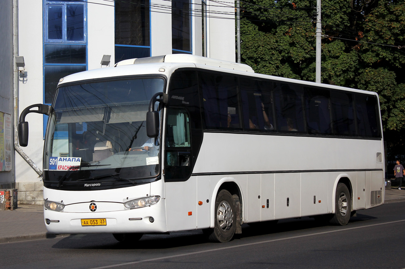 Краснодарский край, Marcopolo Andare 1000 (ГолАЗ) (Hyundai) № АА 053 23