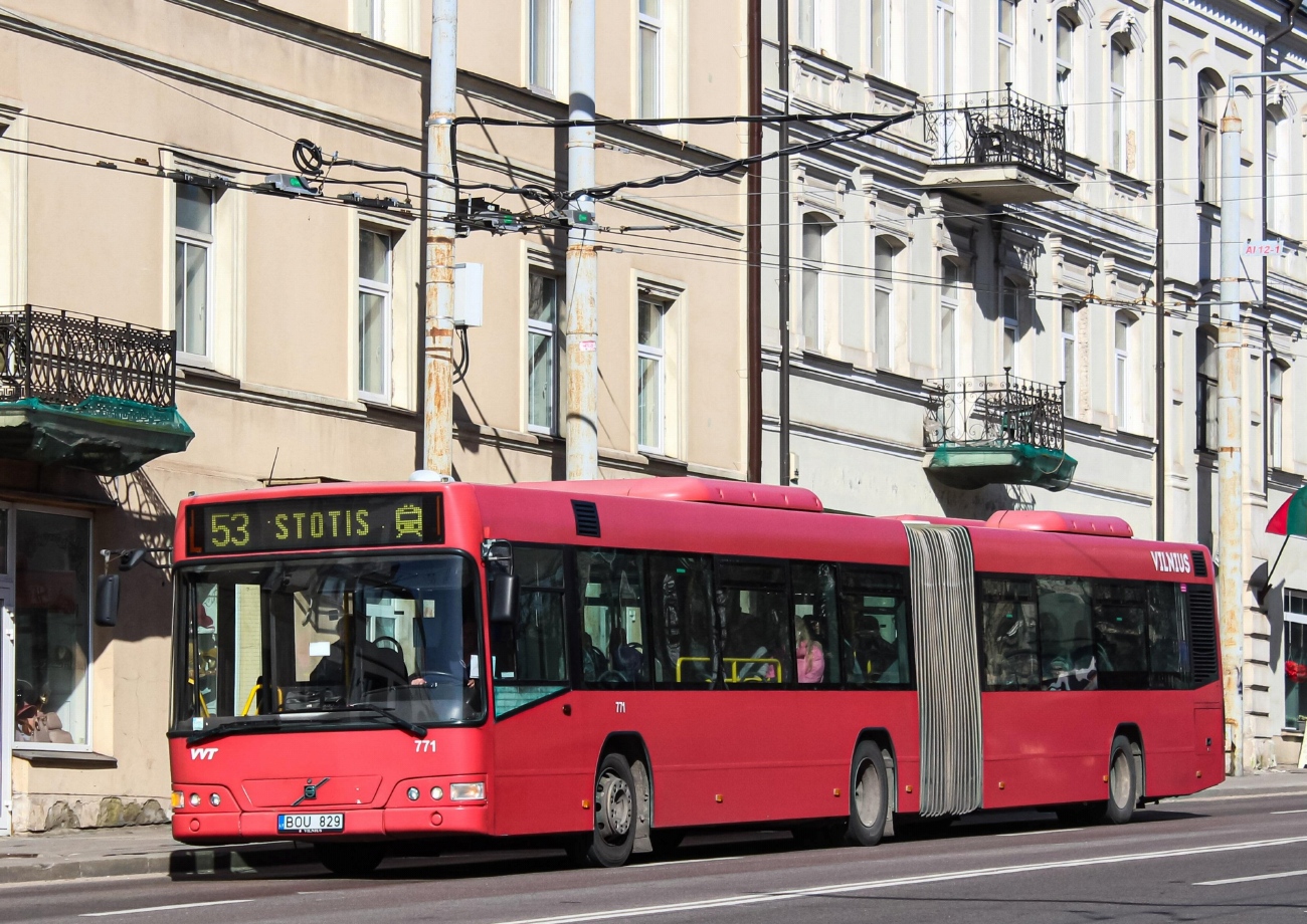 Литва, Volvo 7700A № 771