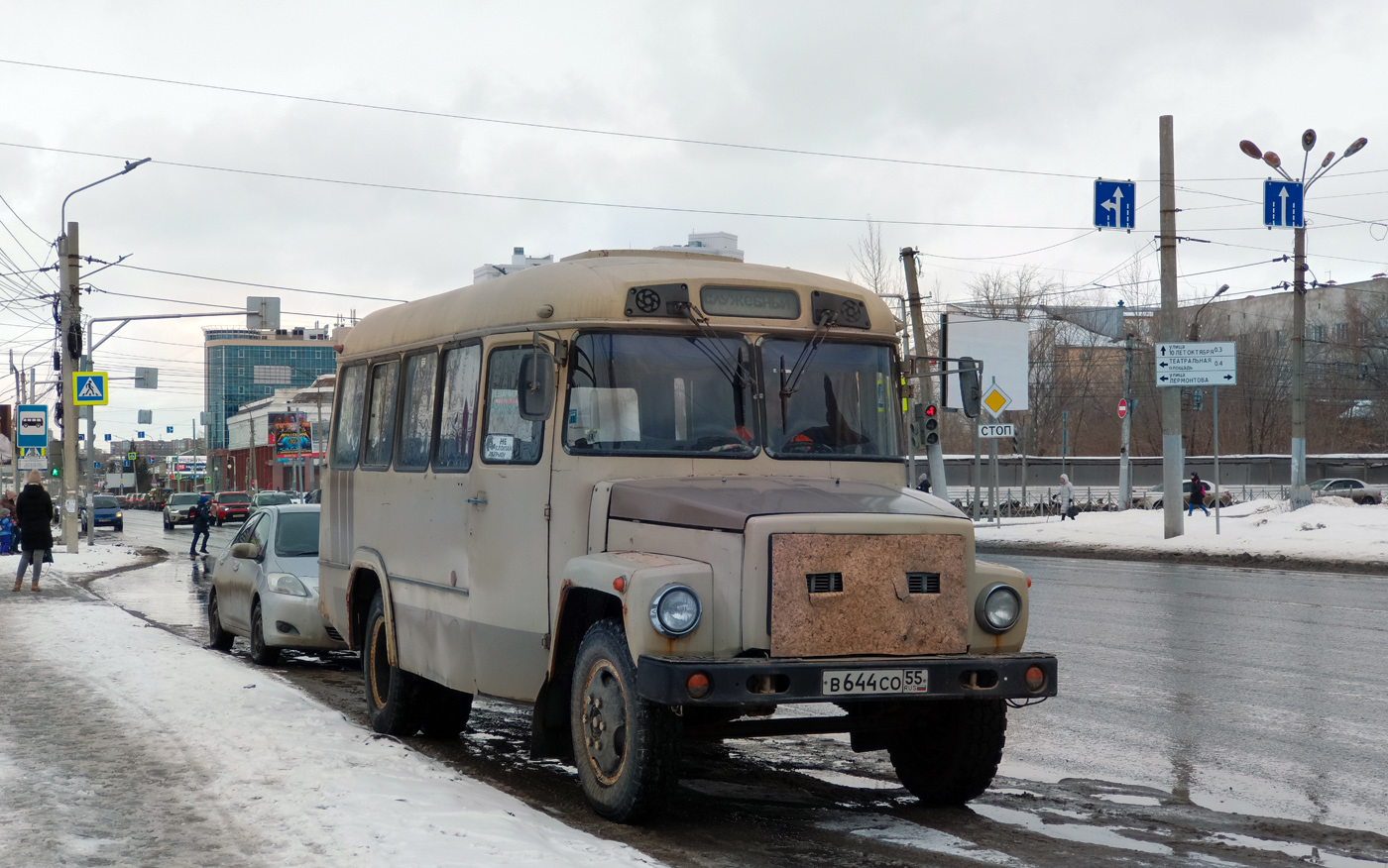 Омская область, КАвЗ-3976 (397600) № В 644 СО 55