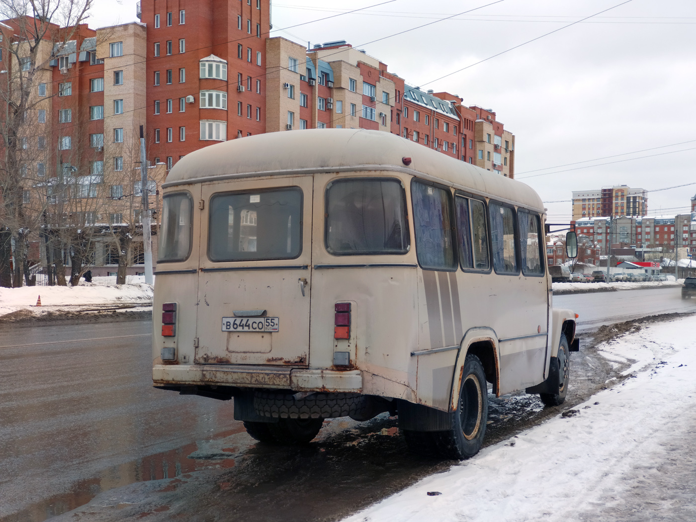 Омская область, КАвЗ-3976 (397600) № В 644 СО 55