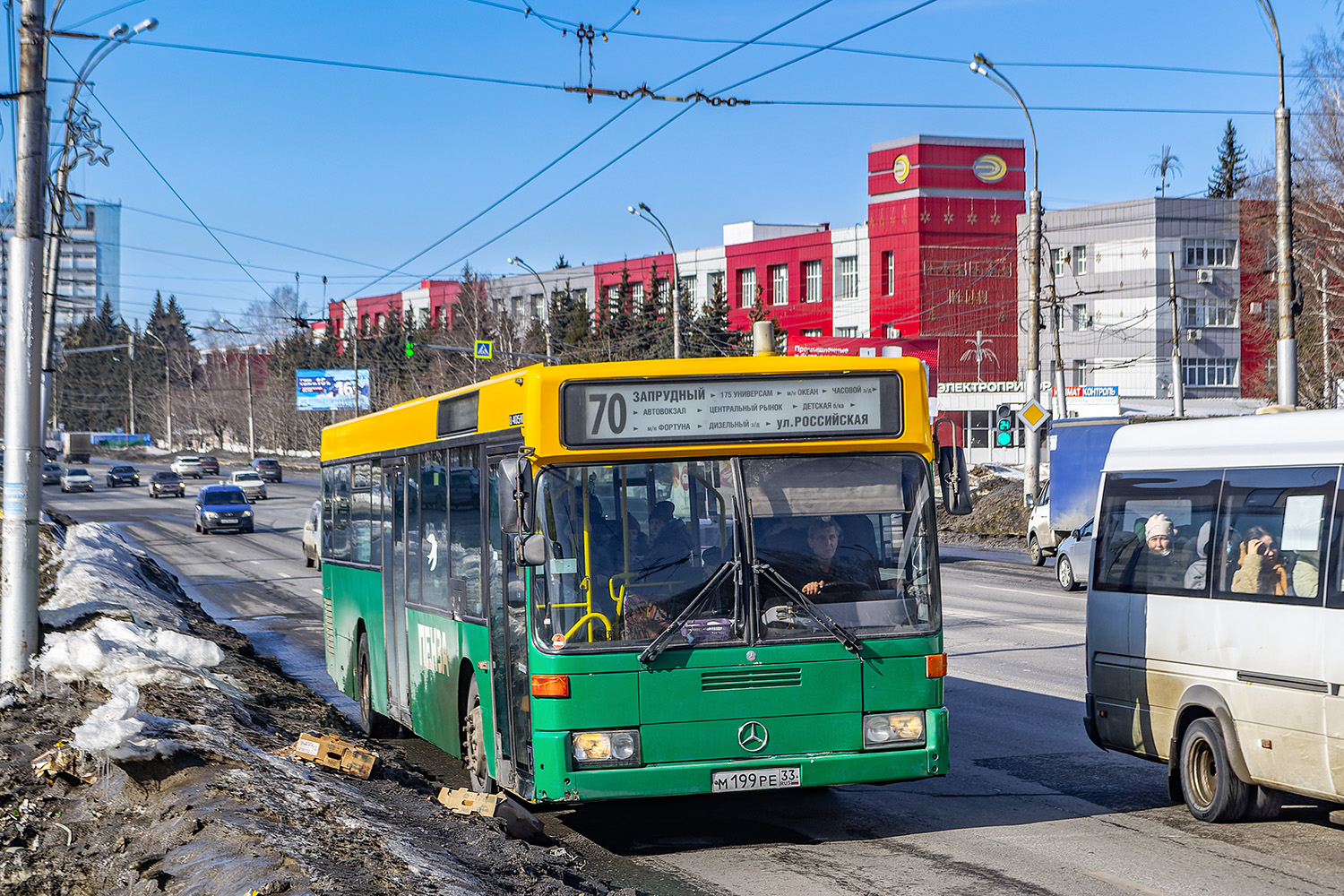 Пензенская область, Mercedes-Benz O405N2 № М 199 РЕ 33