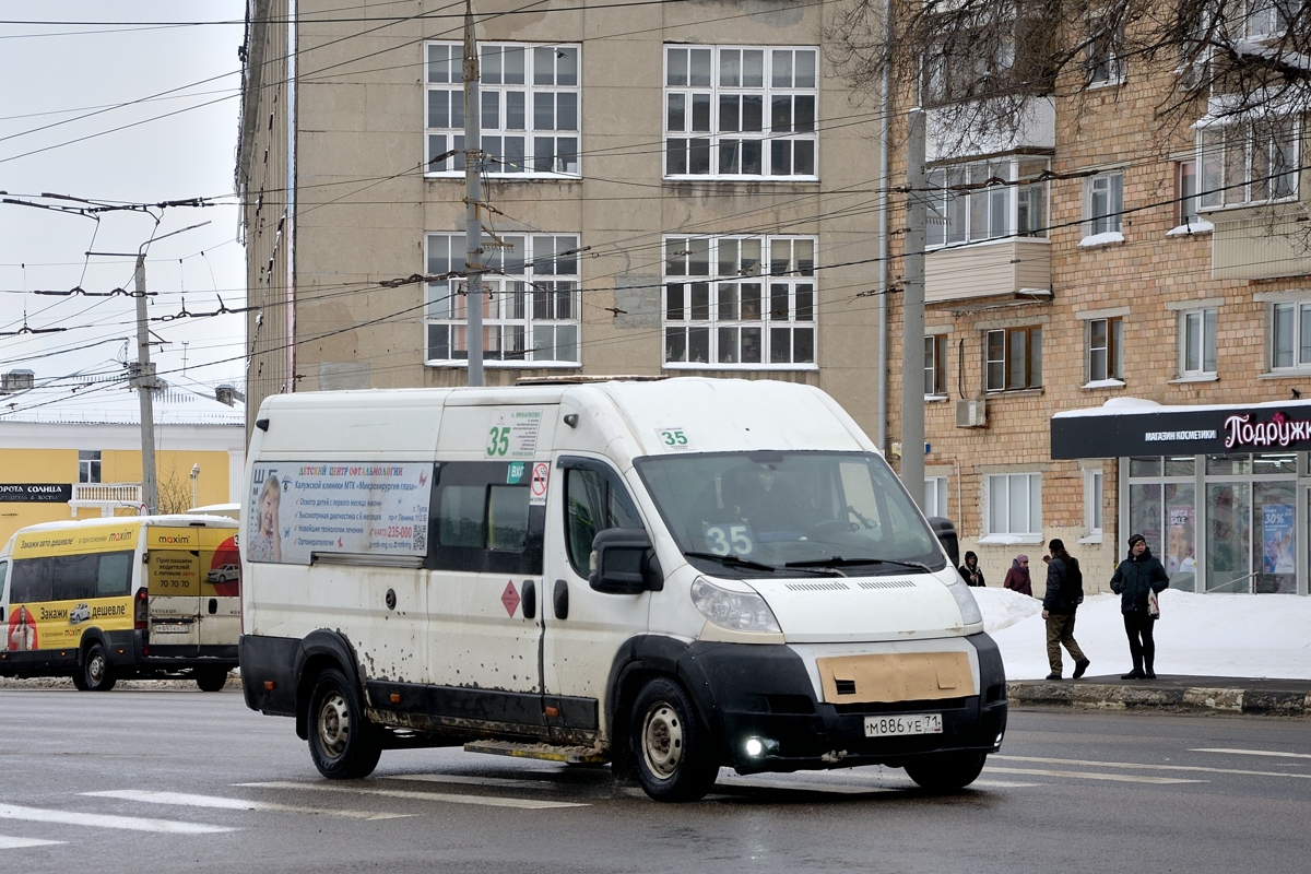 Тульская область, Нижегородец-FST613 (FIAT Ducato) № М 886 УЕ 71