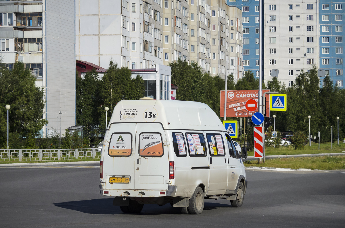 Ханты-Мансийский АО, Луидор-225000 (ГАЗ-3221) № АМ 742 86