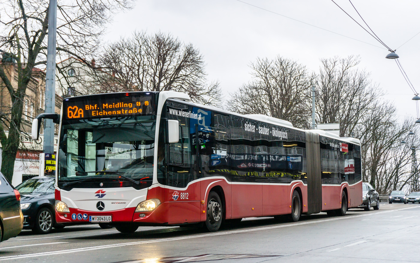 Австрия, Mercedes-Benz Citaro C2 G № 8812