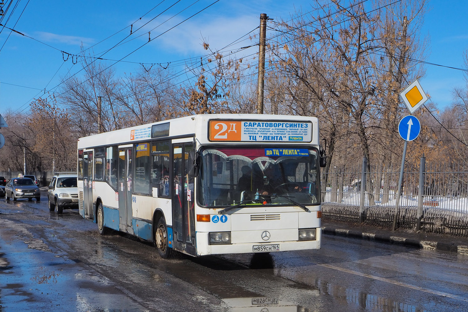 Саратовская область, Mercedes-Benz O405N2 № М 859 СН 161