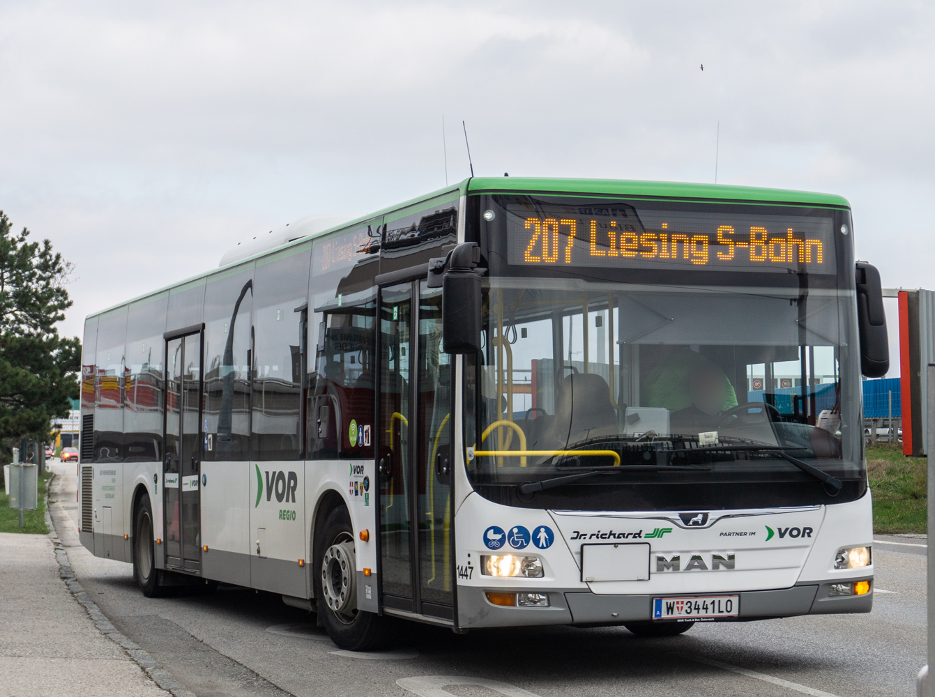 Австрия, MAN A21 Lion's City NL323 № 1447