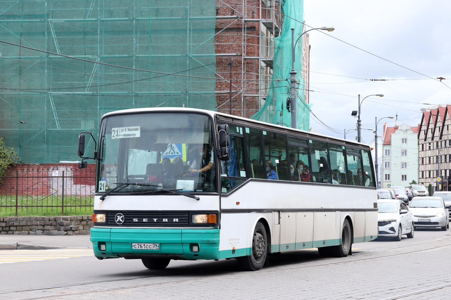 Калининградская область, Setra S215UL № С 761 СС 39 Калининградская область, Setra S215UL № С 761 СС 39