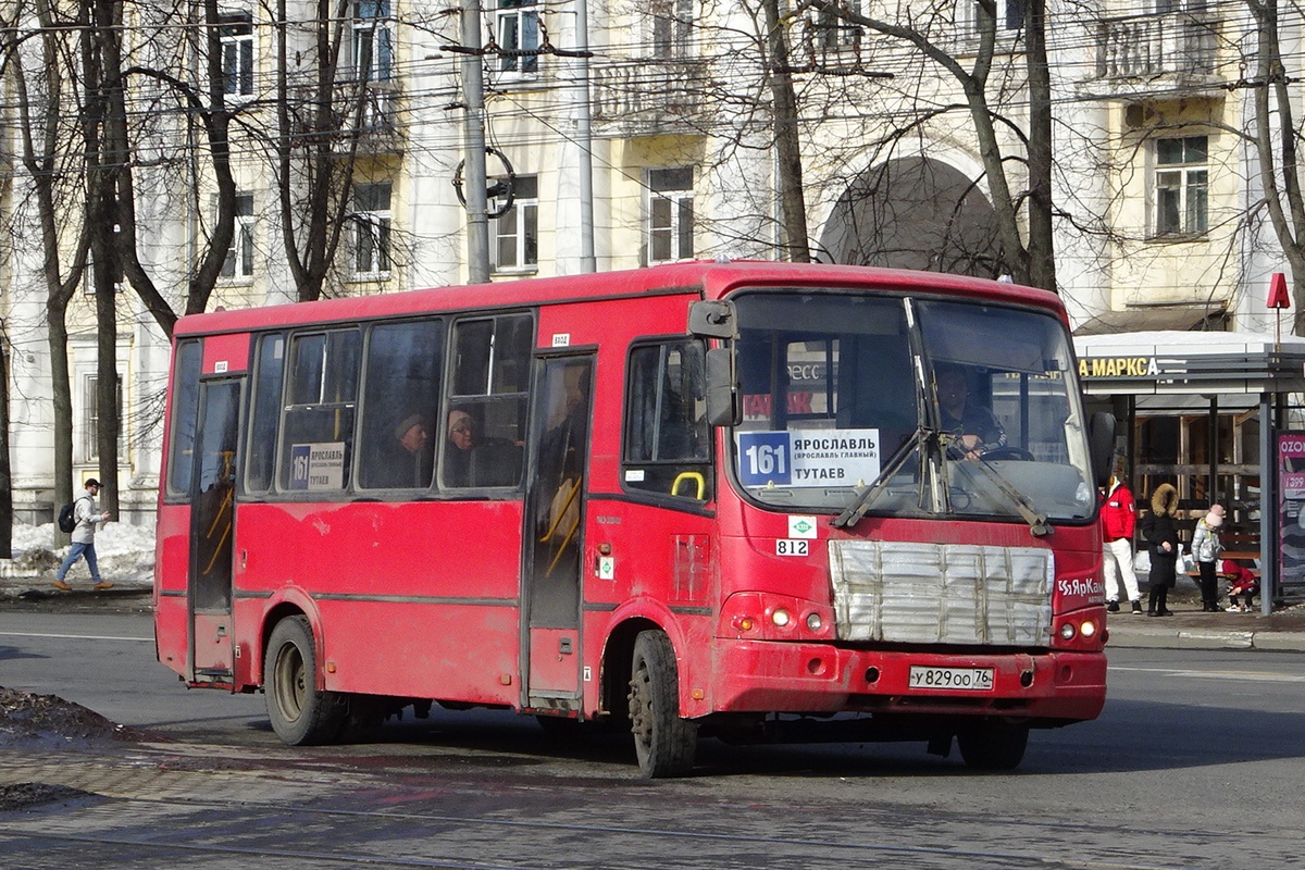 Ярославская область, ПАЗ-320412-14 № У 829 ОО 76