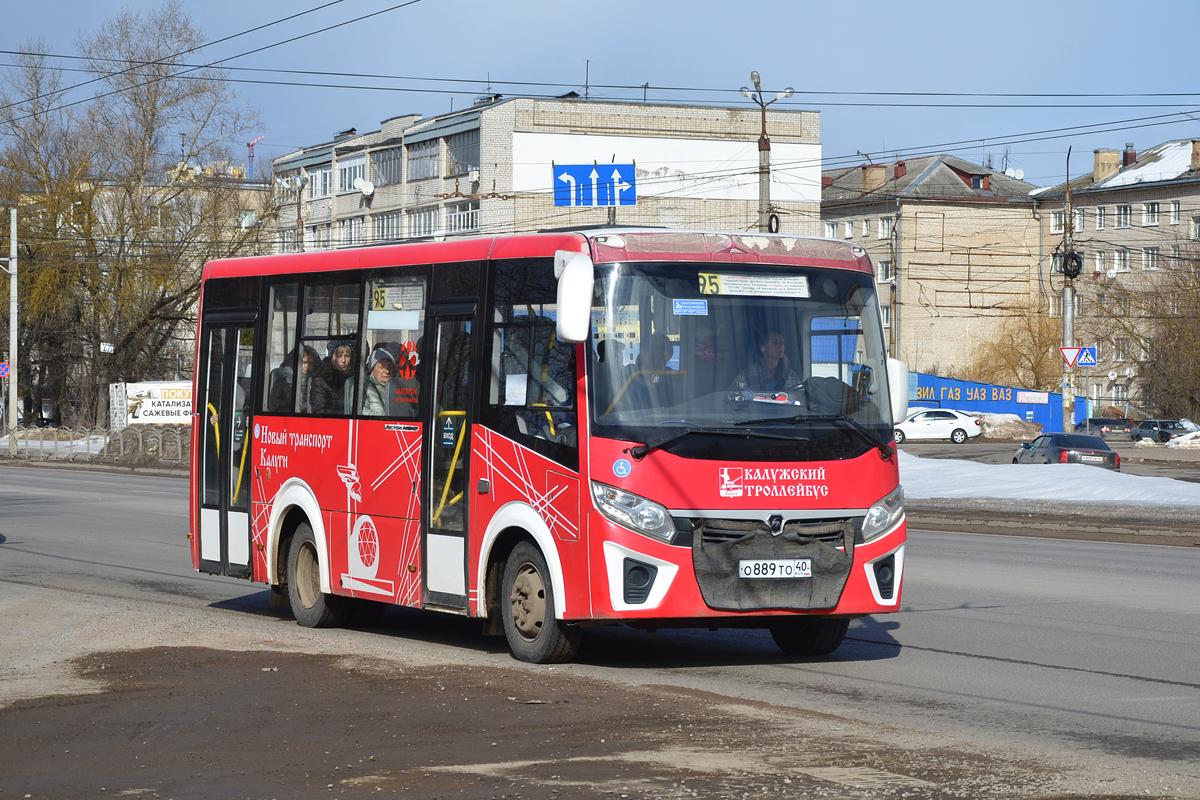 Калужская область, ПАЗ-320435-04 "Vector Next" № О 889 ТО 40