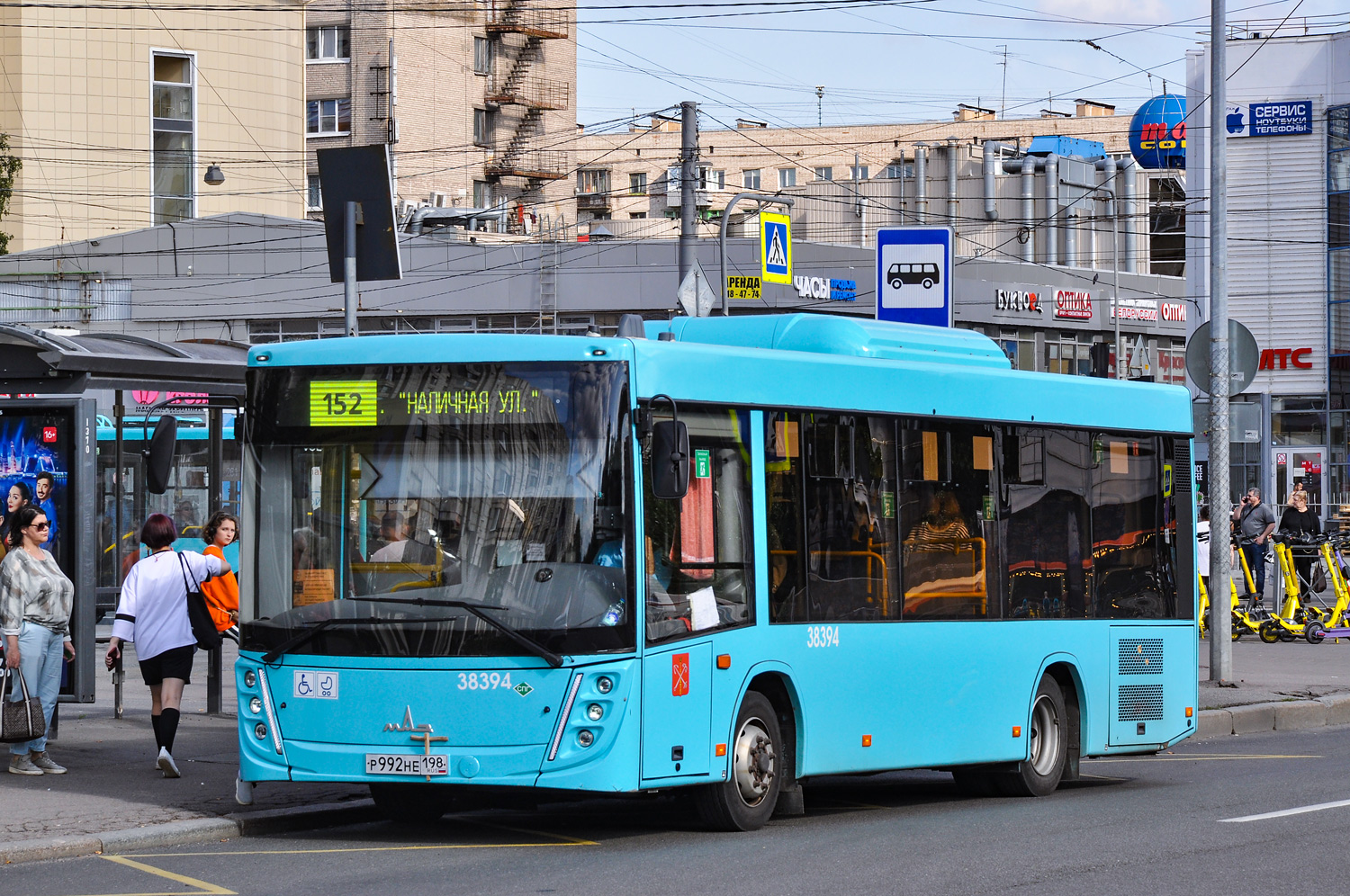 Санкт-Петербург, МАЗ-206.947 № 38394