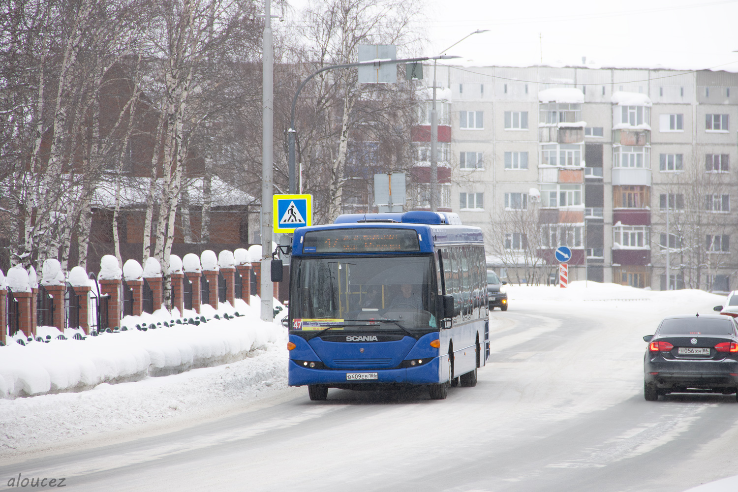 Ханты-Мансийский АО, Scania OmniLink II (Скания-Питер) № В 409 ЕВ 186