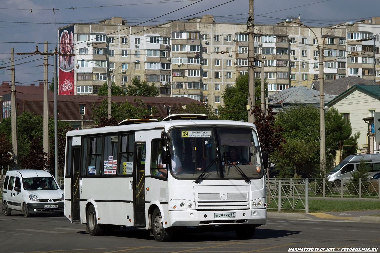 Республика Крым, ПАЗ-320412-05 № Н 797 КК 82