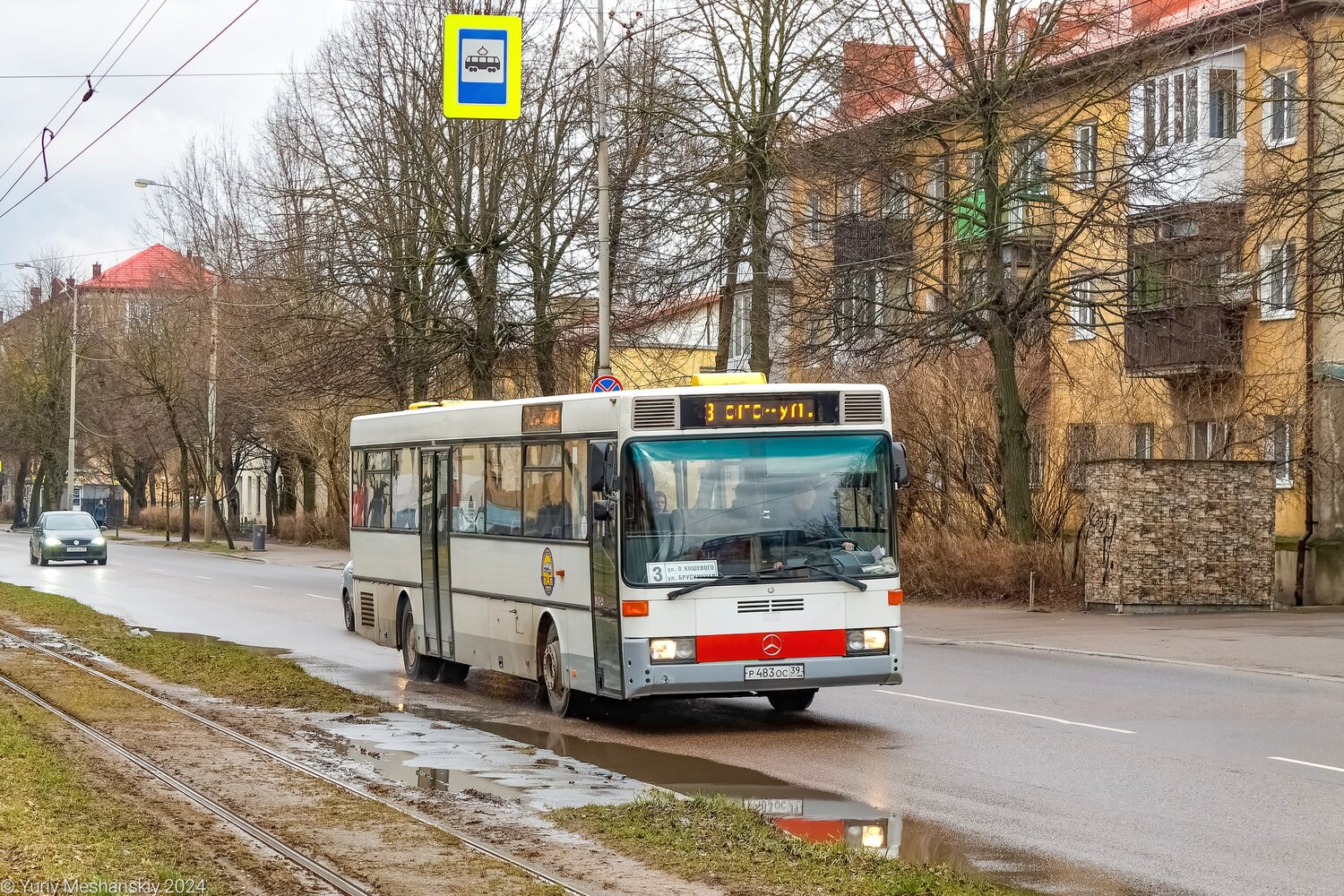 Калининградская область, Mercedes-Benz O407 № Р 483 ОС 39