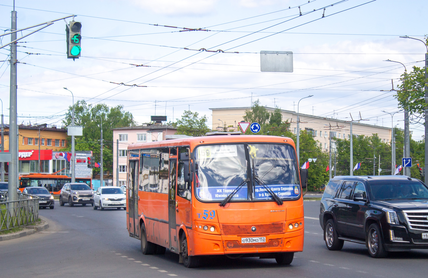 Нижегородская область, ПАЗ-320414-05 "Вектор" № О 930 МО 152