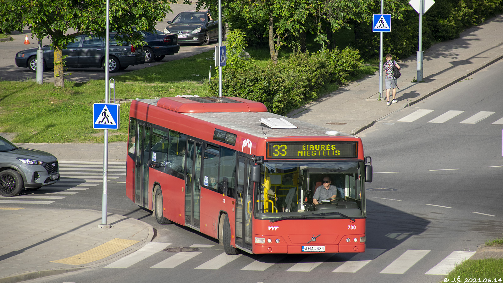 Литва, Volvo 7700 № 730