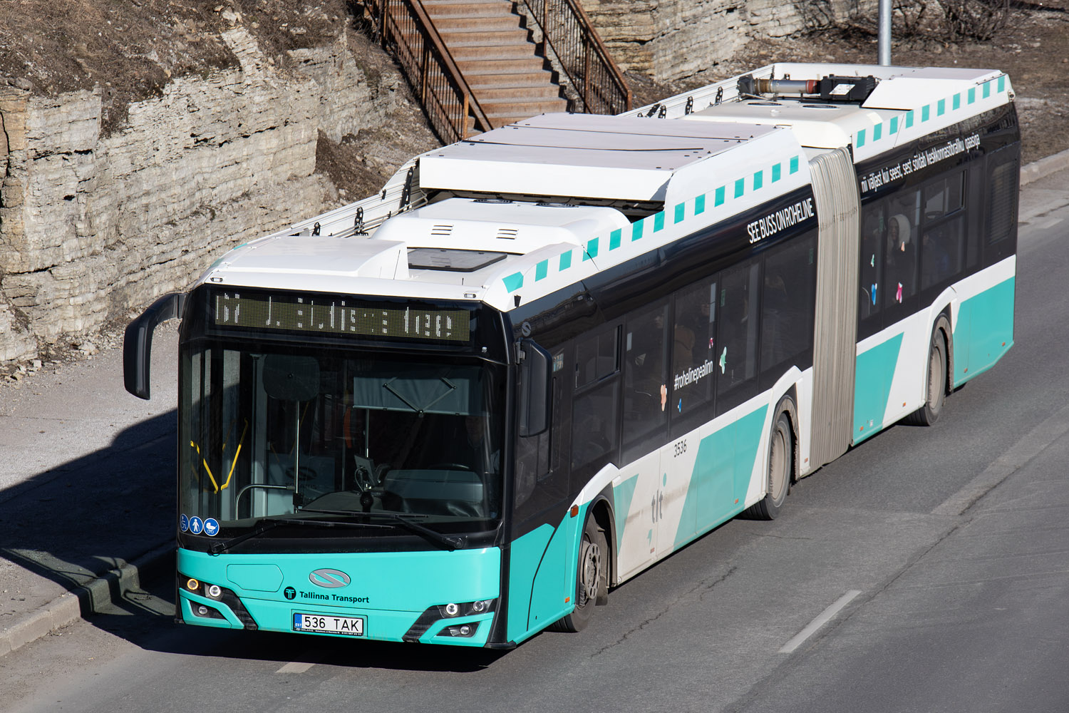 Эстония, Solaris Urbino IV 18 CNG № 3536