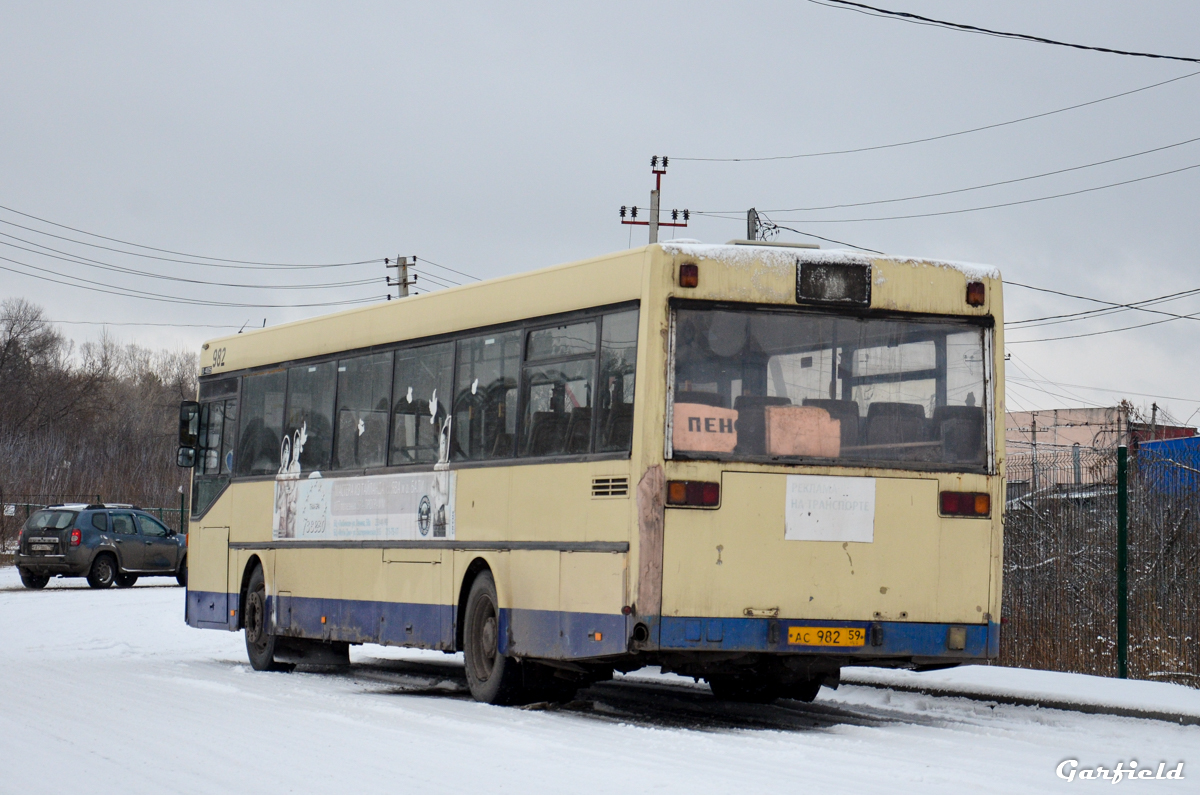 Пермский край, Mercedes-Benz O405 № АС 982 59