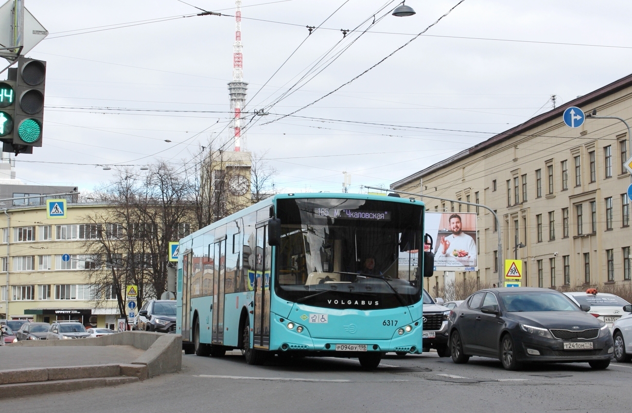 Санкт-Пецярбург, Volgabus-5270.G4 (LNG) № 6317