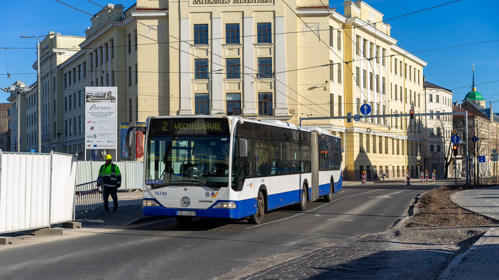 Латвия, Mercedes-Benz O530G Citaro G № 76745