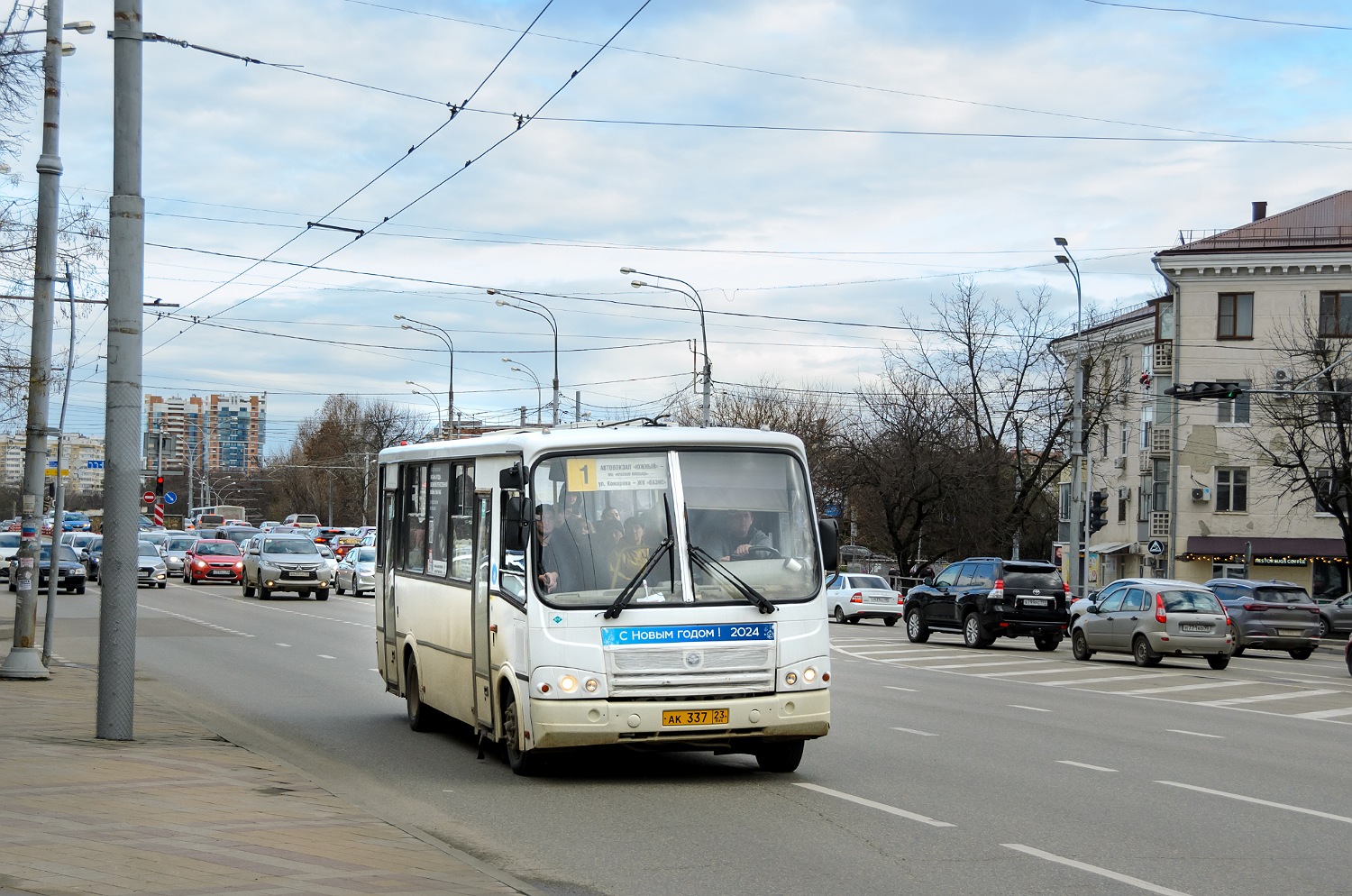 Краснодарский край, ПАЗ-320412-10 № АК 337 23