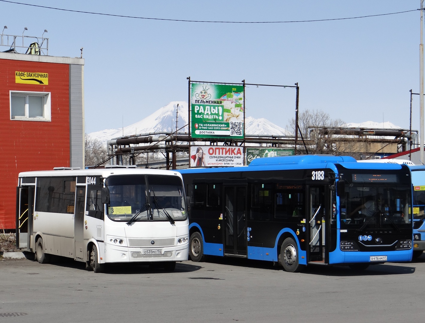 Камчатский край, ПАЗ-320414-04 "Вектор" (1-2) № 3044