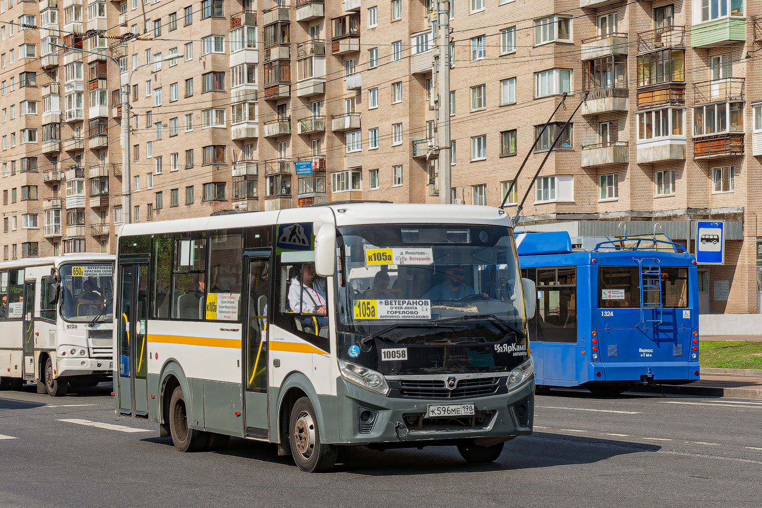 Санкт-Петербург, ПАЗ-320435-04 "Vector Next" № 10058