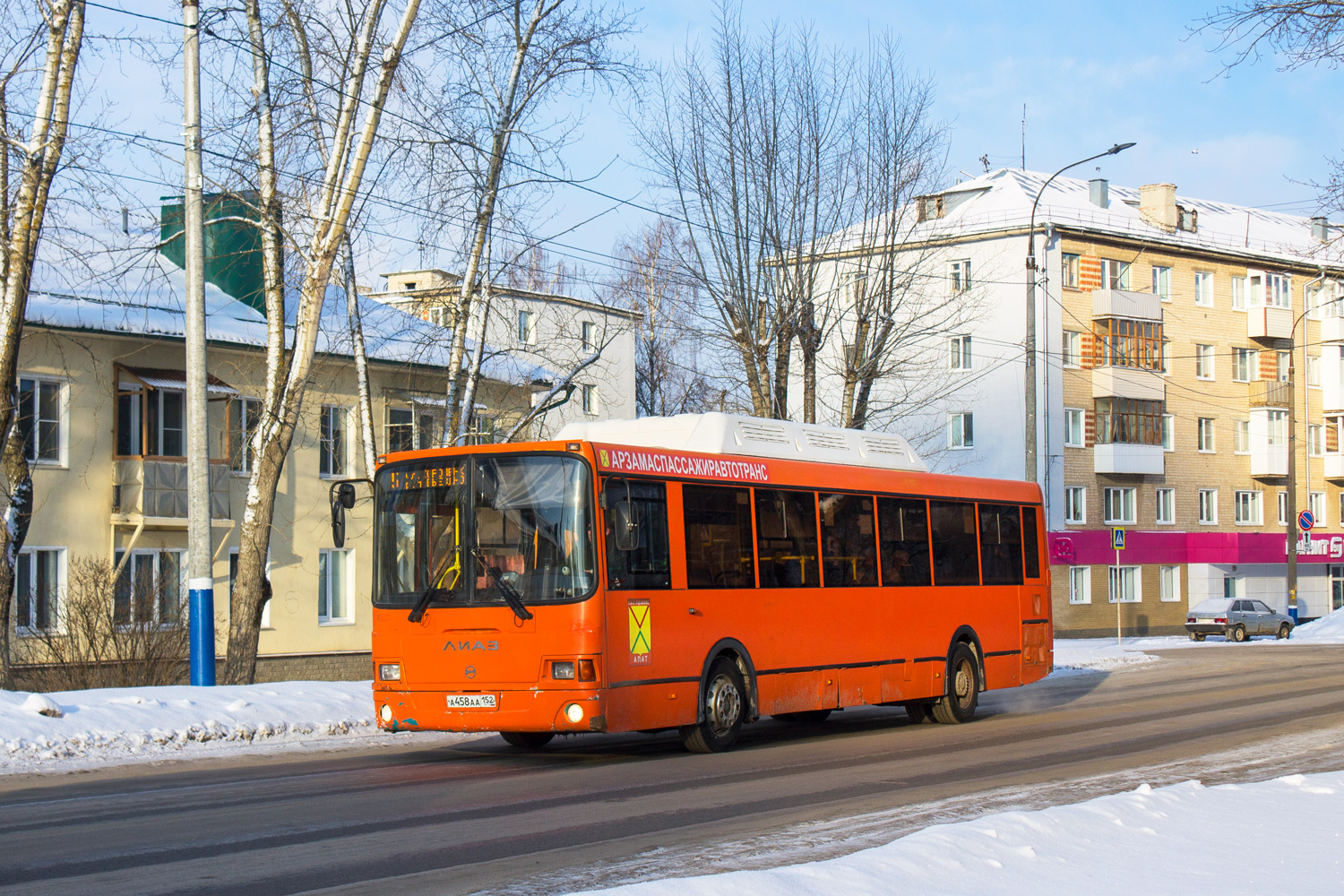 Нижегородская область, ЛиАЗ-5256.57 № А 458 АА 152