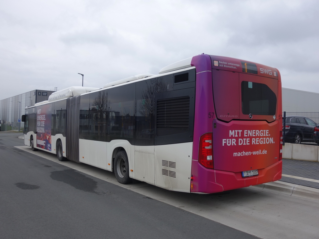 Гессен, Mercedes-Benz Citaro C2 G NGT № 57