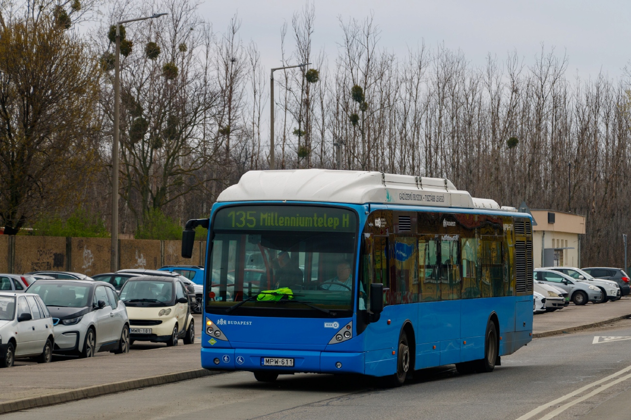 Венгрия, Van Hool New A330 CNG № MPW-611