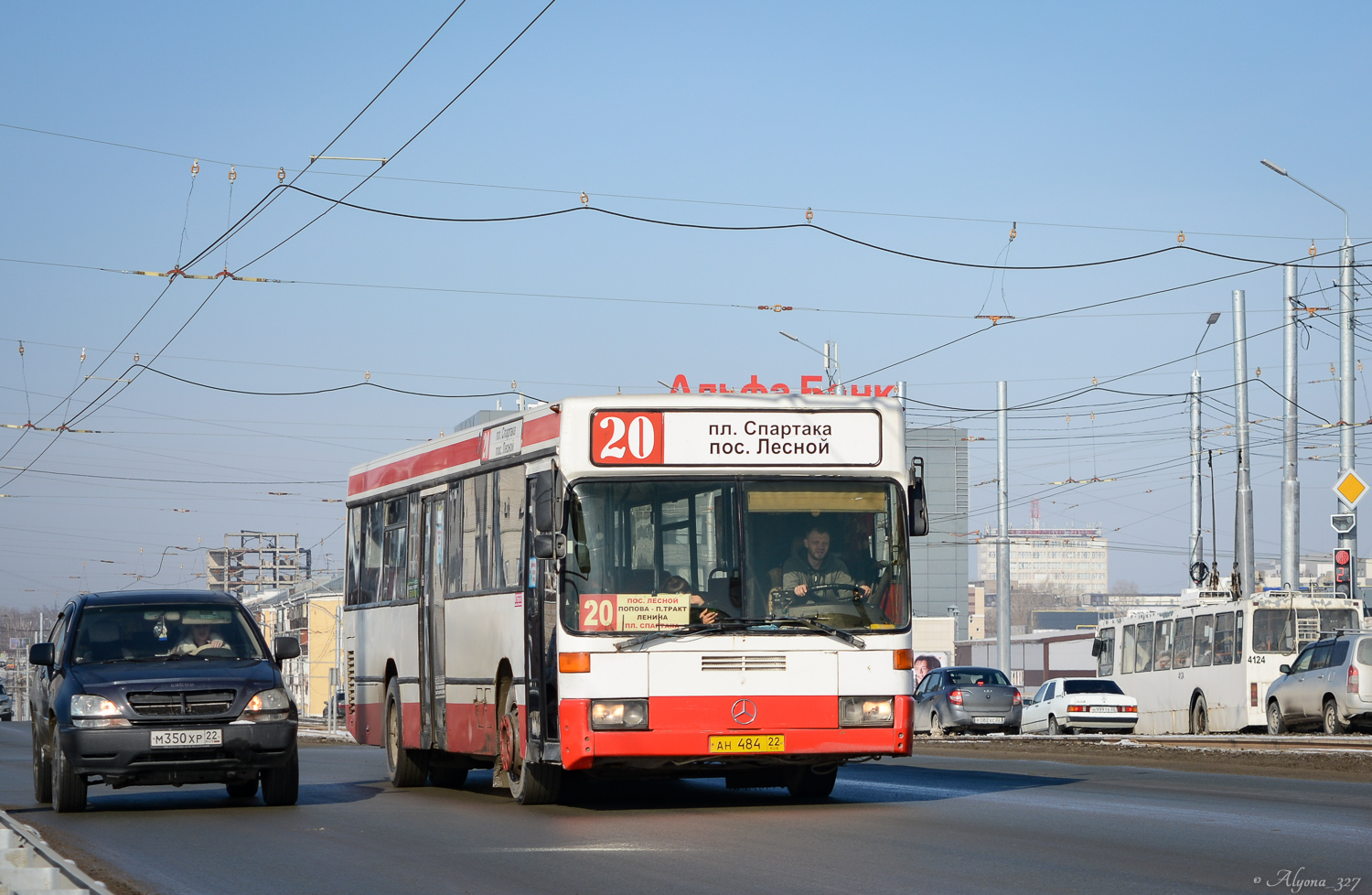 Алтайский край, Mercedes-Benz O405N № АН 484 22