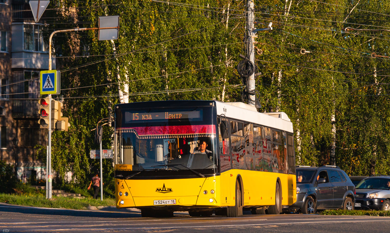 Удмуртия, МАЗ-203.016 № У 524 ЕТ 18