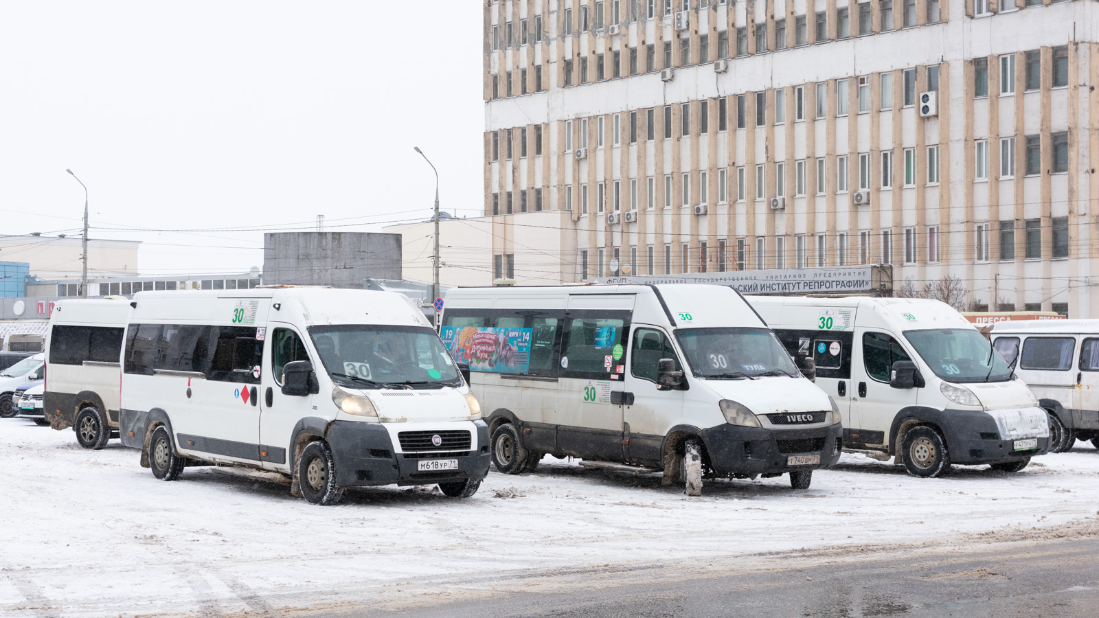 Тульская область, Нижегородец-FST613 (FIAT Ducato) № М 618 УР 71