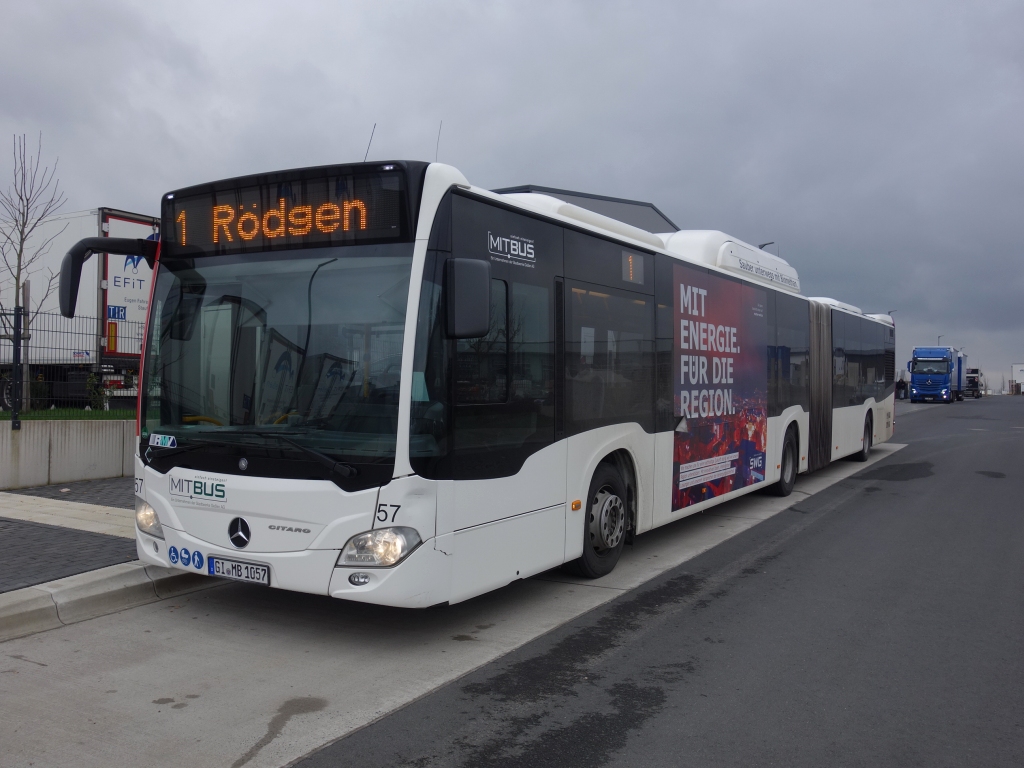 Гессен, Mercedes-Benz Citaro C2 G NGT № 57