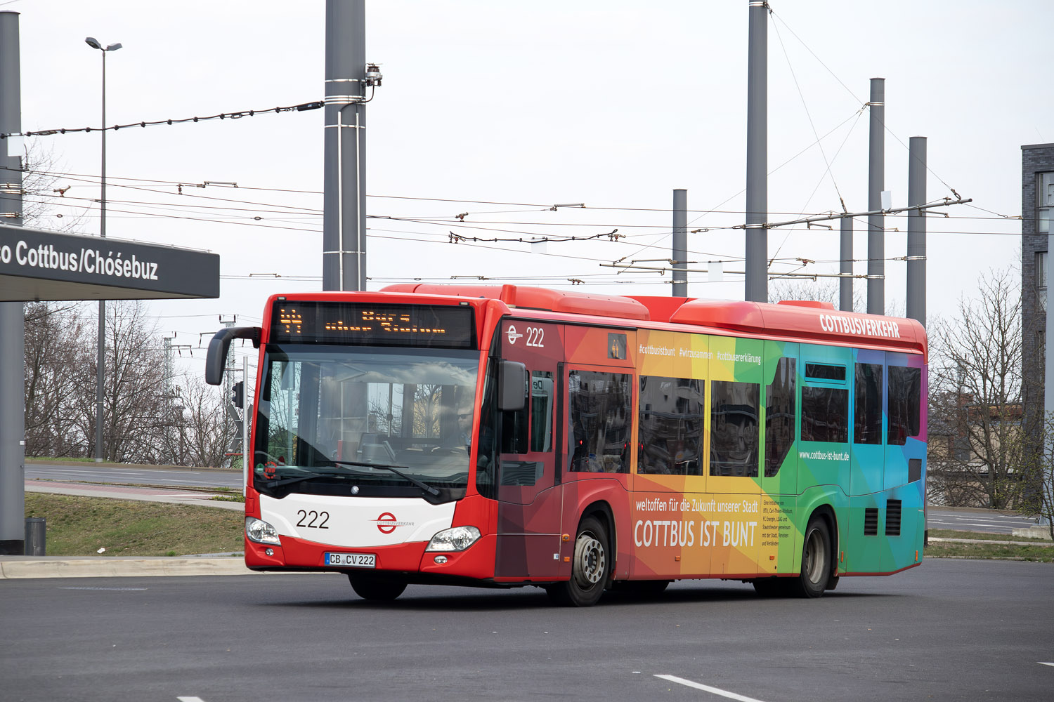 Бранденбург, Mercedes-Benz Citaro C2 LE № 222