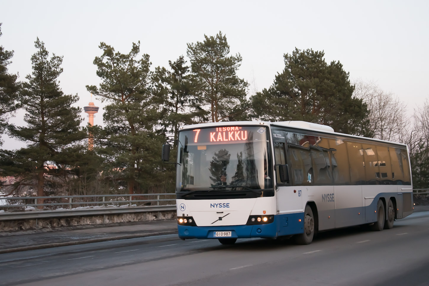 Finlandia, Volvo 8700BLE Nr 87