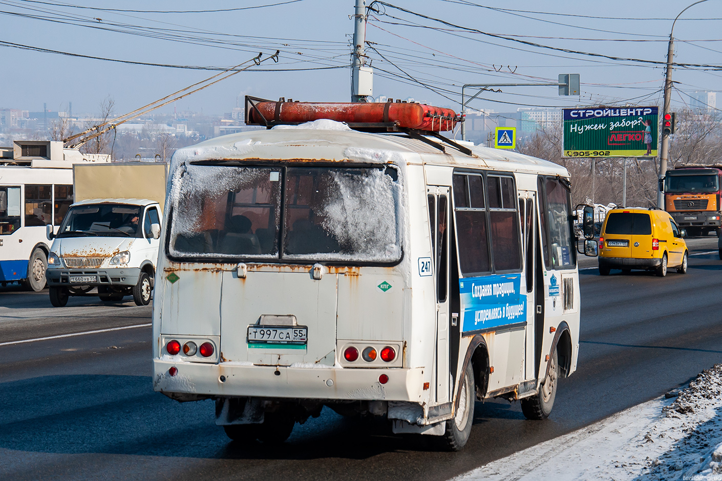 Омская область, ПАЗ-32054 № 247