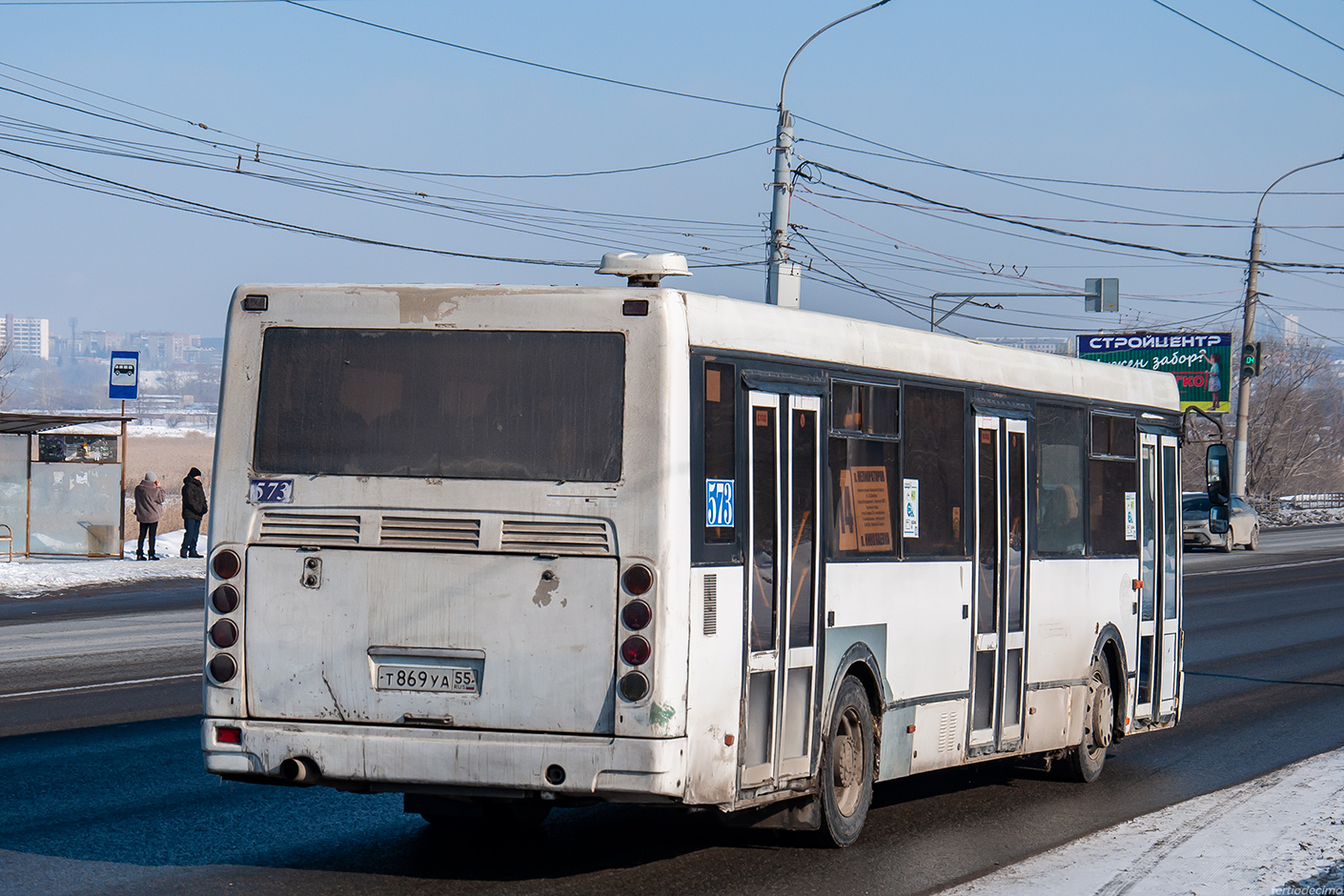 Омская область, ЛиАЗ-5256.53 № 573