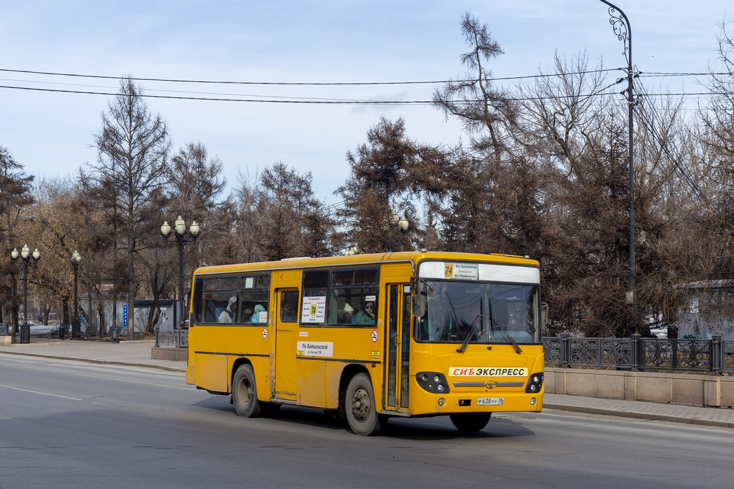 Иркутская область, Daewoo BS090 (СемАЗ) № Р 638 УУ 38