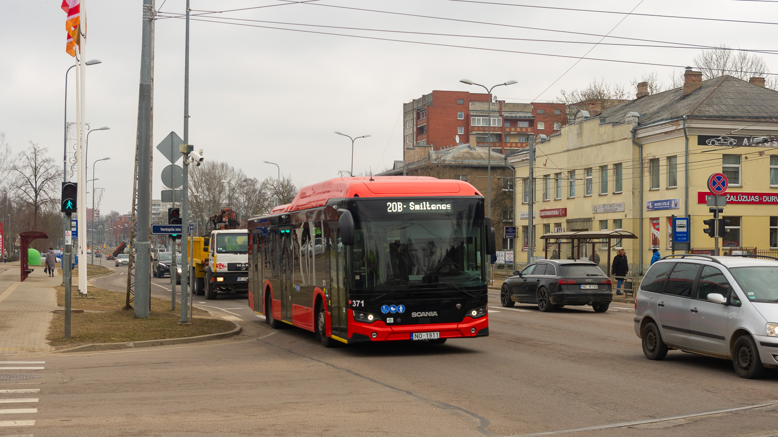 Łotwa, Scania Citywide LF II 12.1 Nr 371