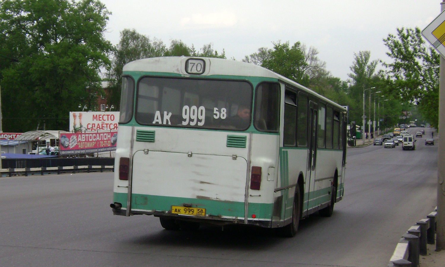 Пензенская область, Mercedes-Benz O307 № АК 999 58 Пензенская область, Mercedes-Benz O307 № АК 999 58