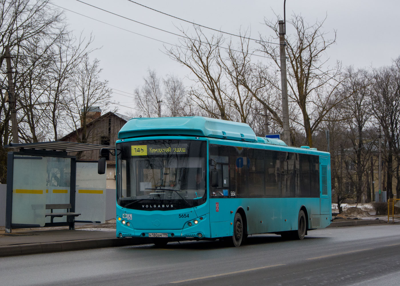 Санкт-Петербург, Volgabus-5270.G4 (CNG) № 5654