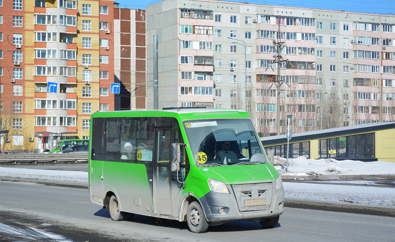 Тюменская область, ГАЗ-A64R45 Next № АМ 501 72