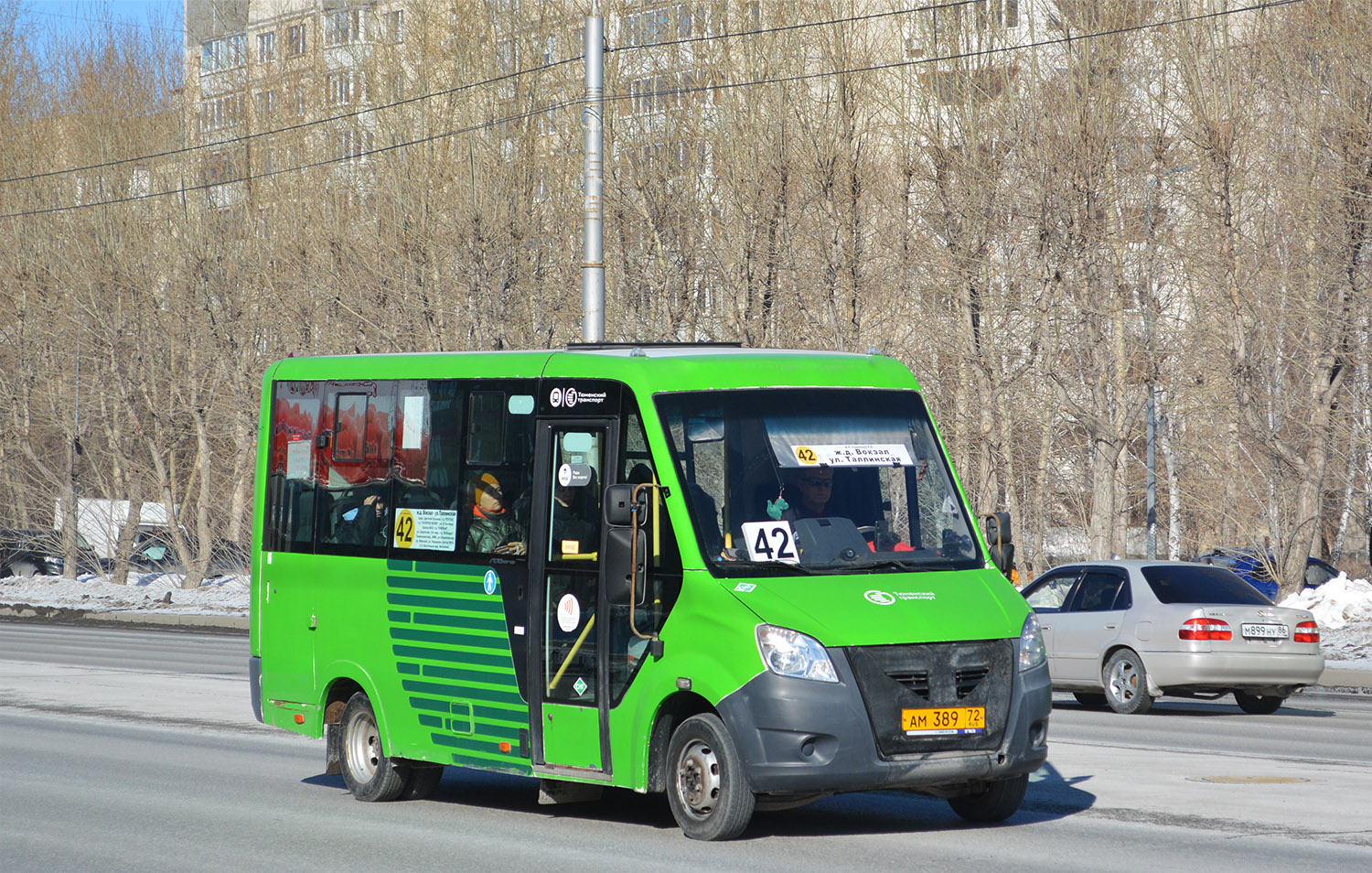 Тюменская область, ГАЗ-A64R45 Next № АМ 389 72