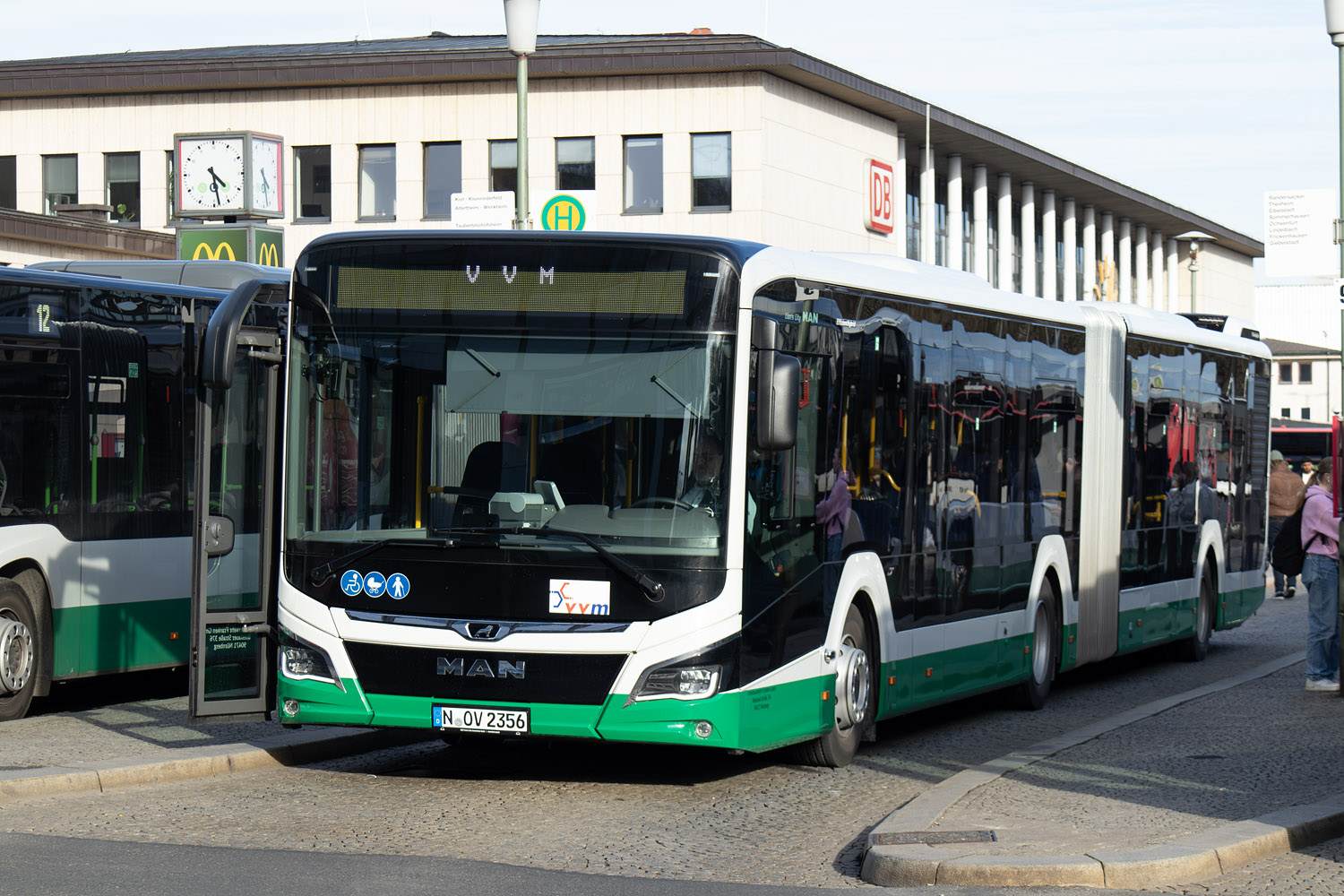 Бавария, MAN 18C Lion's City 18 NG360 EfficientHybrid № N-OV 2356