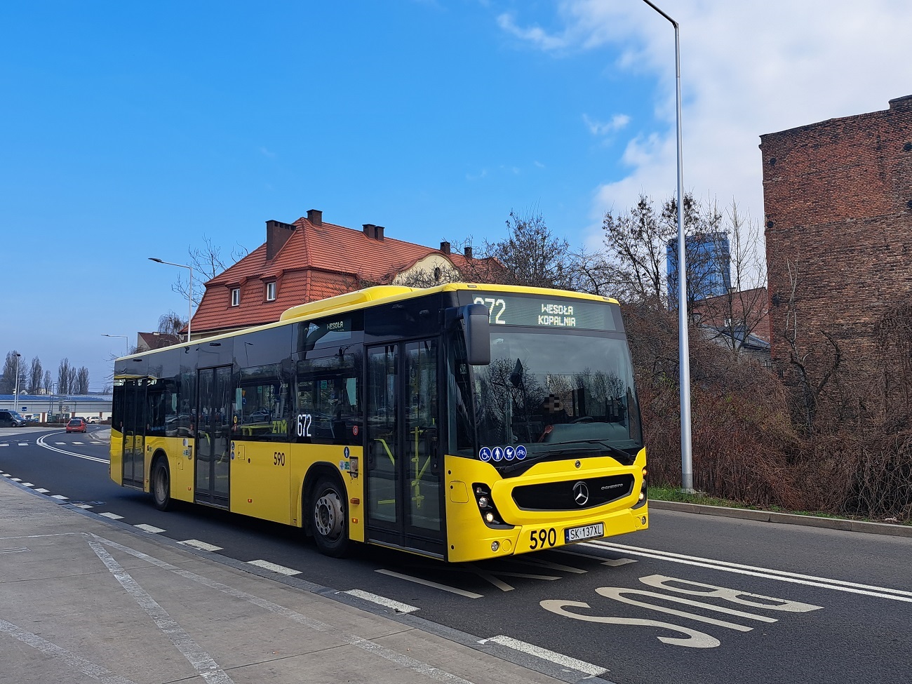 Польша, Mercedes-Benz Conecto III № 590