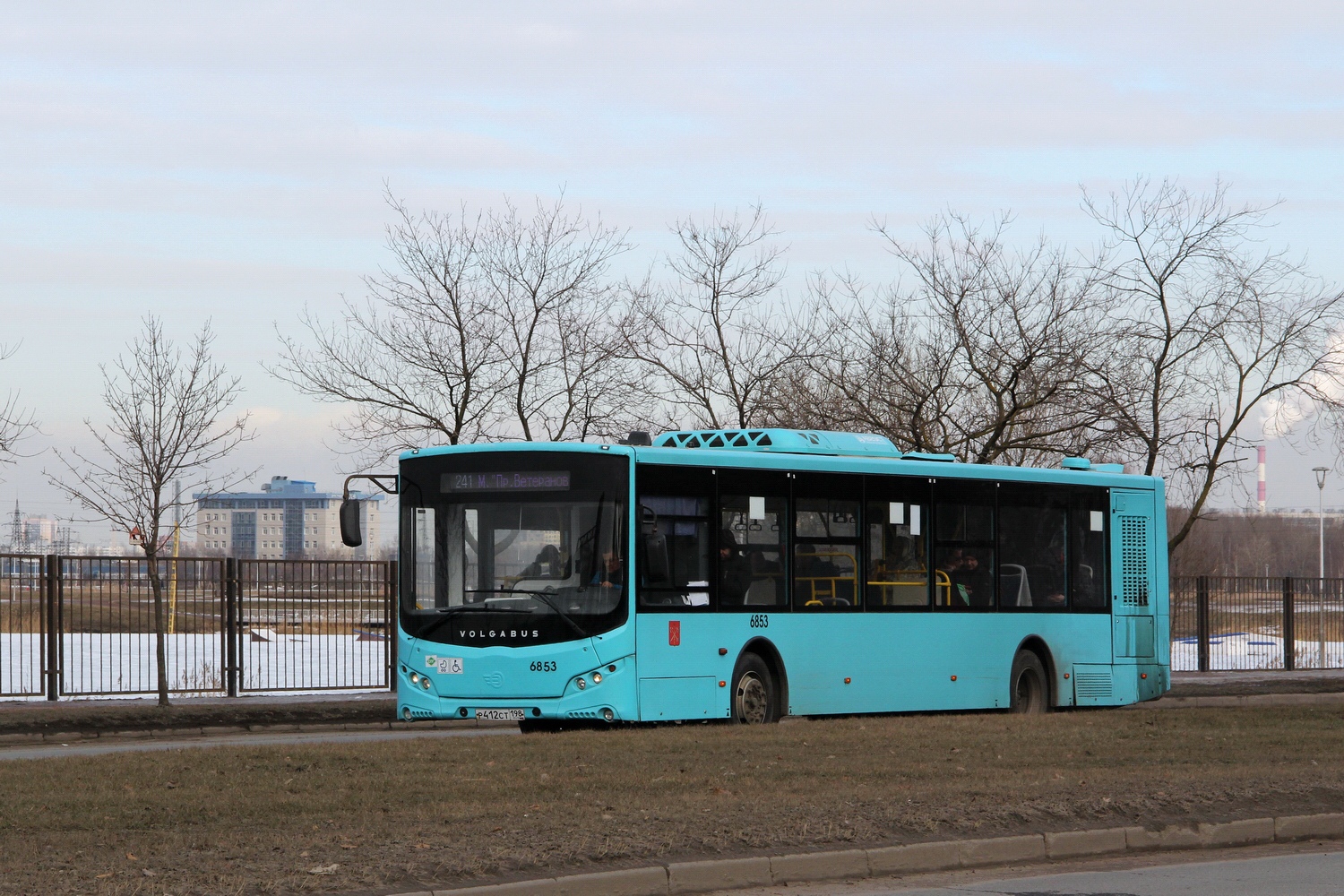 Санкт-Петербург, Volgabus-5270.G4 (LNG) № 6853